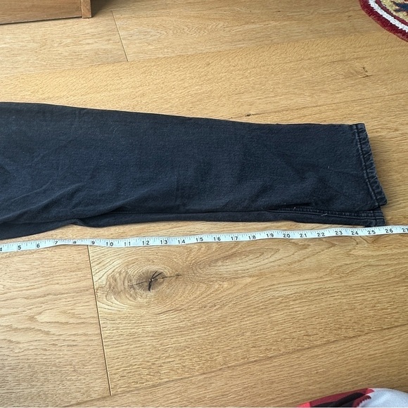 DANCE & MARVEL WASHED BLACK PAPERBAG JEANS - S - Picture 12 of 13